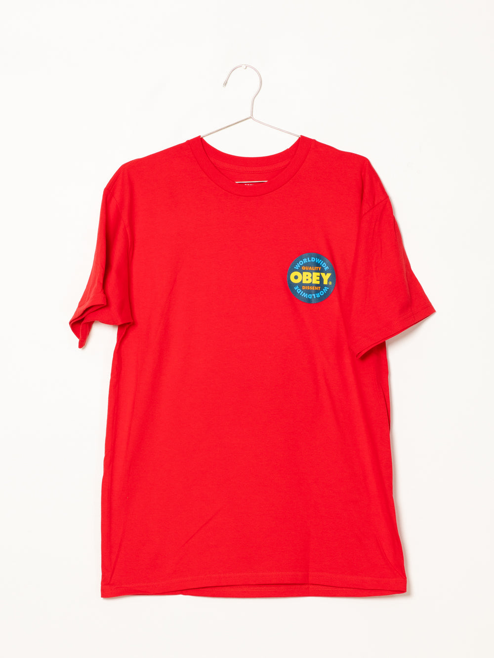 OBEY QUALITY DISSENT SHORT SLEEVE TEE - CLEARANCE