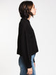 ONLY WOMENS CAMMA LONG SLEEVE KNIT SWEATER - BLACK - CLEARANCE - Boathouse