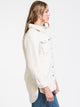 ONLY ONLY DEENA LONG SLEEVE TEDDY SHACKET  - CLEARANCE - Boathouse