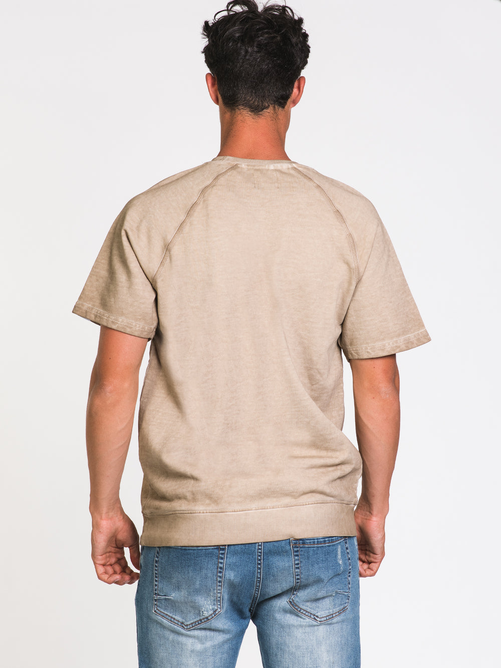 ONLY BILLY LIFE SHORT SLEEVE SWEAT TOP - CLEARANCE