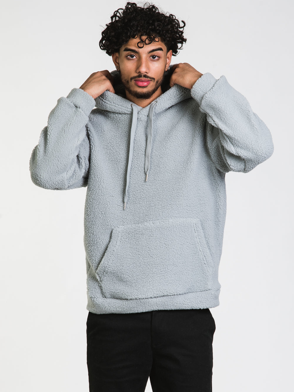 ONLY REMY TEDDY HOODIE  - CLEARANCE