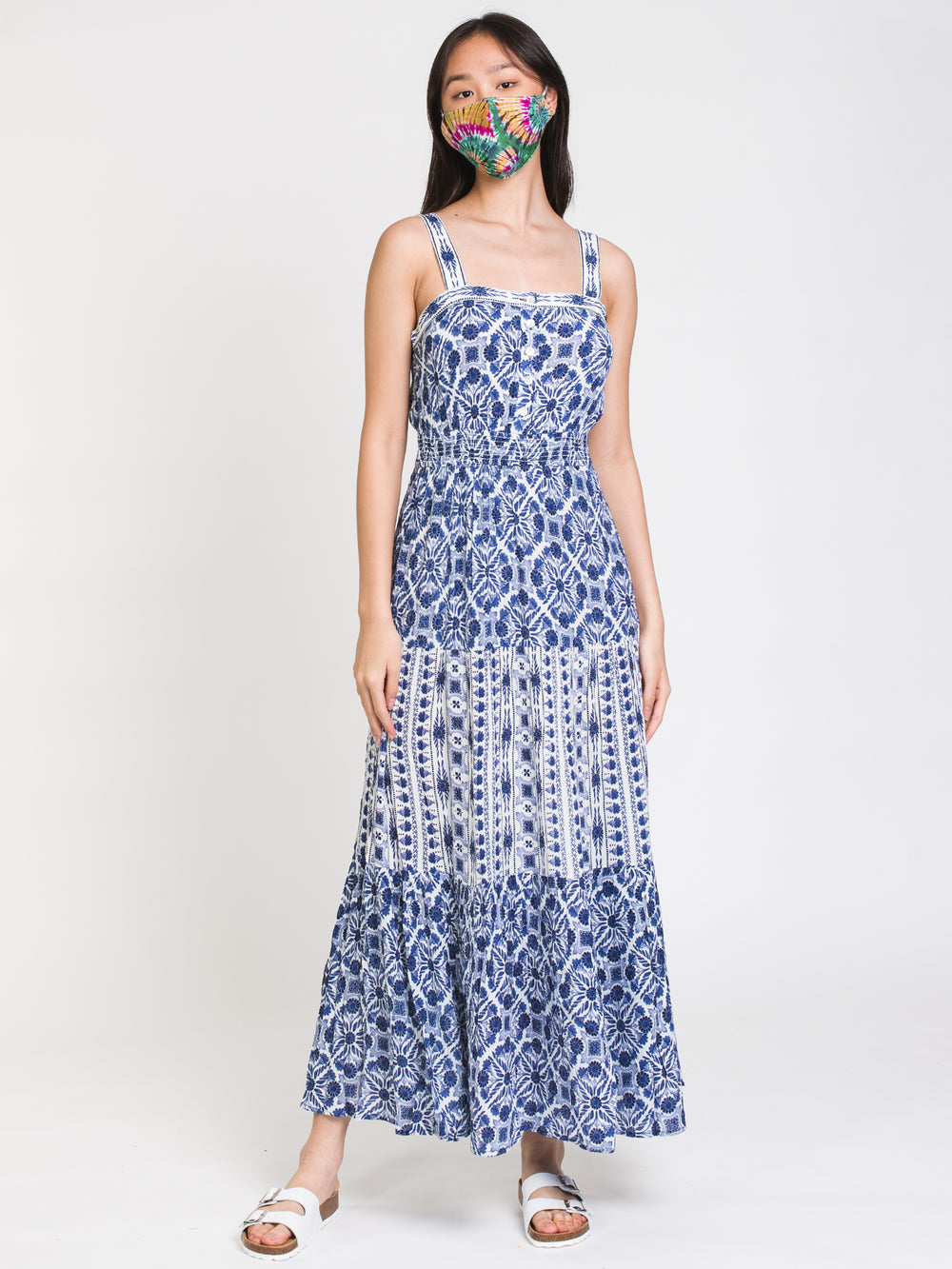 PATRONS OF PEACE MAXI TIERED DRESS  - CLEARANCE