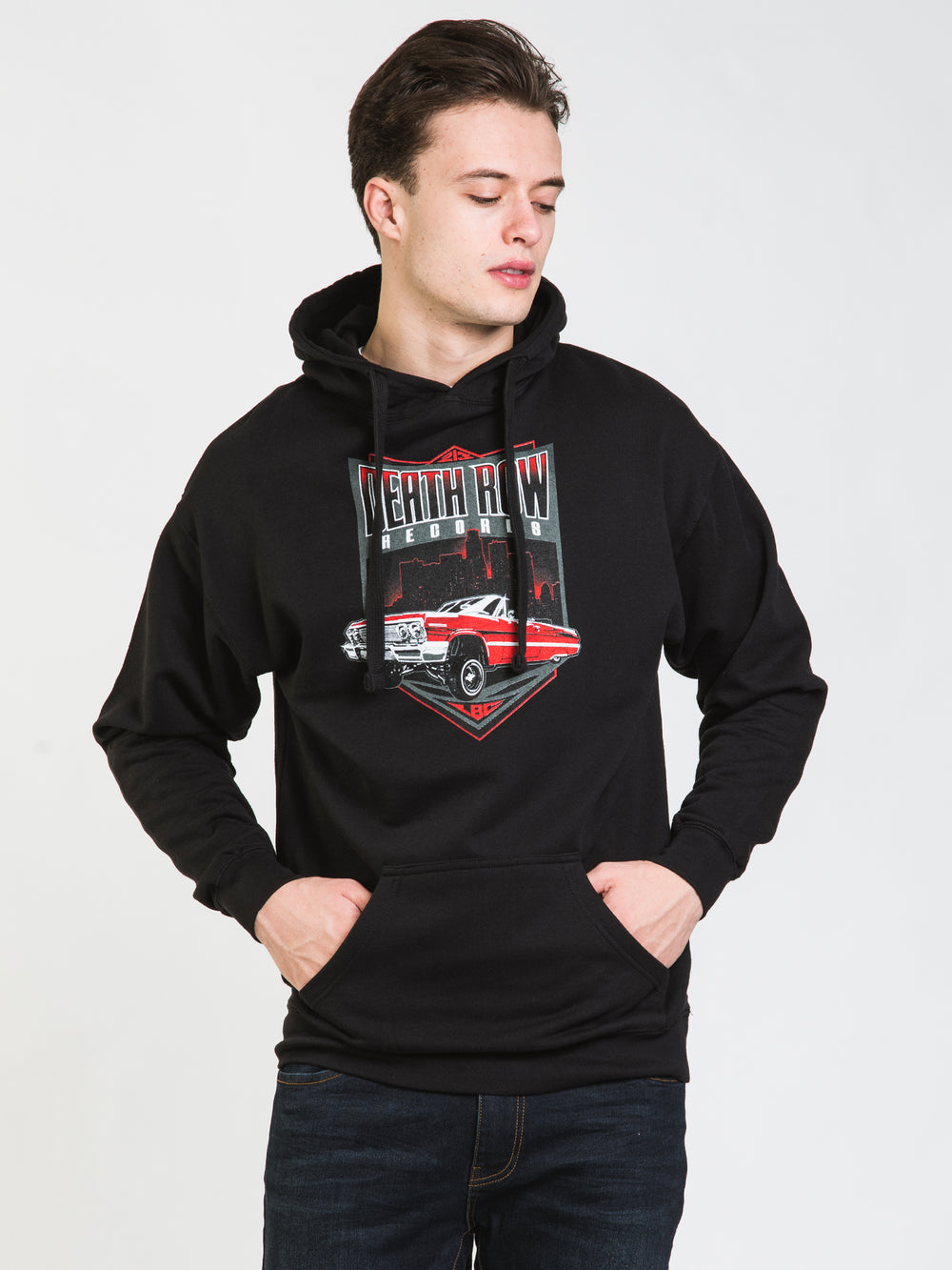 DEATH ROW RECORDS LOWRIDER PULL OVER HOODIE - CLEARANCE