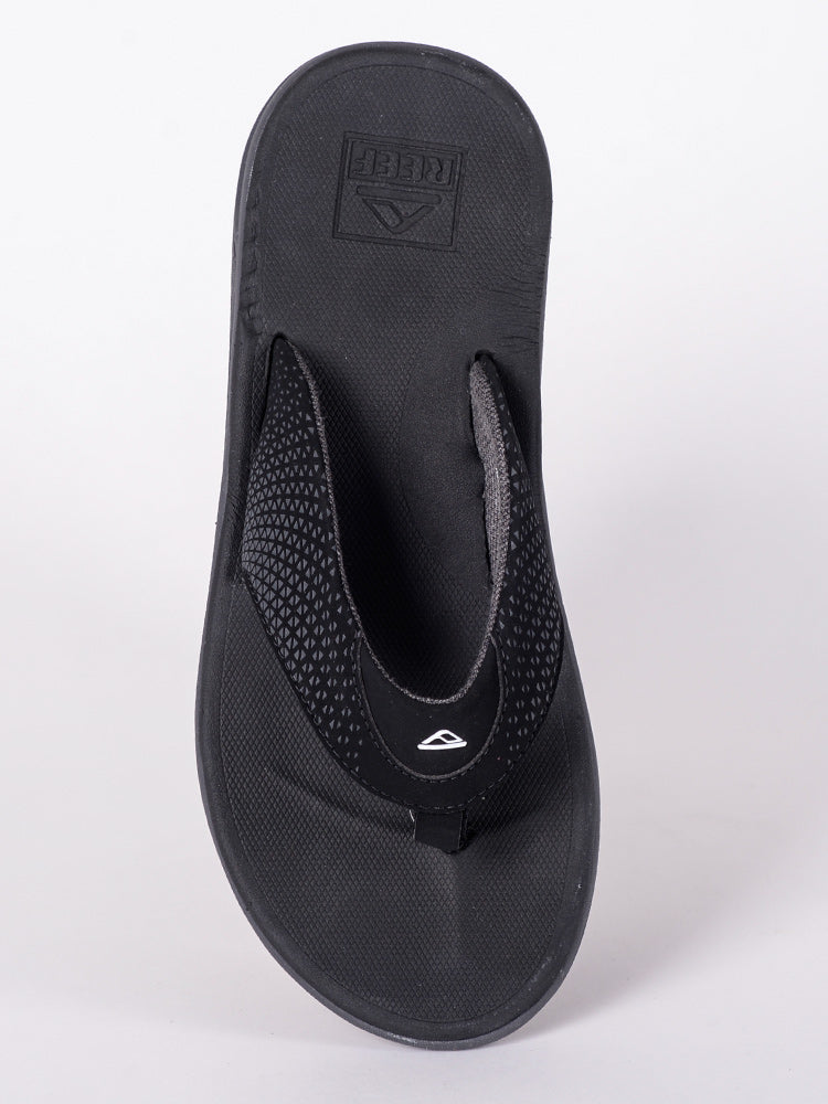 MENS REEF ROVER BLACK SANDALS - CLEARANCE