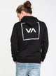 RVCA MENS RVCA BOX HOODIE- BLACK - CLEARANCE - Boathouse