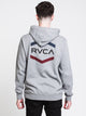 RVCA MENS AIRBORN PACK PULLOVER HOODIE - HEATHER - CLEARANCE - Boathouse