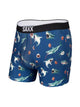SAXX SAXX VOLT BOXER BRIEF - CHOMPERS BLUE - CLEARANCE - Boathouse