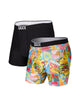 SAXX SAXX VOLT BOXER BRIEF 2 PACK - JUNK FOOD FIGHT - CLEARANCE - Boathouse