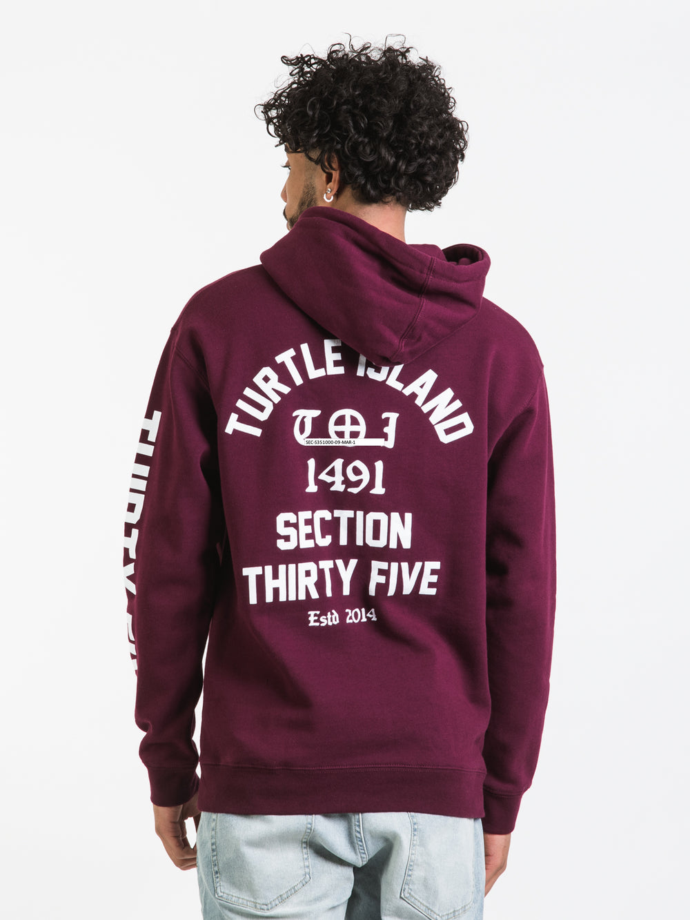 SECTION 35 TILTE SHOT PULLOVER HOODIE  - CLEARANCE