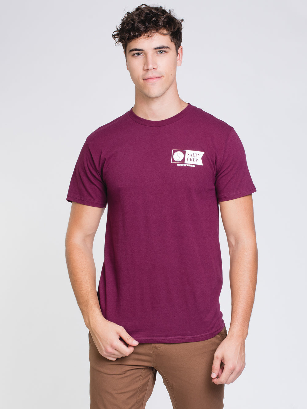 SALTY CREW ALPHA SHORT SLEEVE T-SHIRT  - CLEARANCE