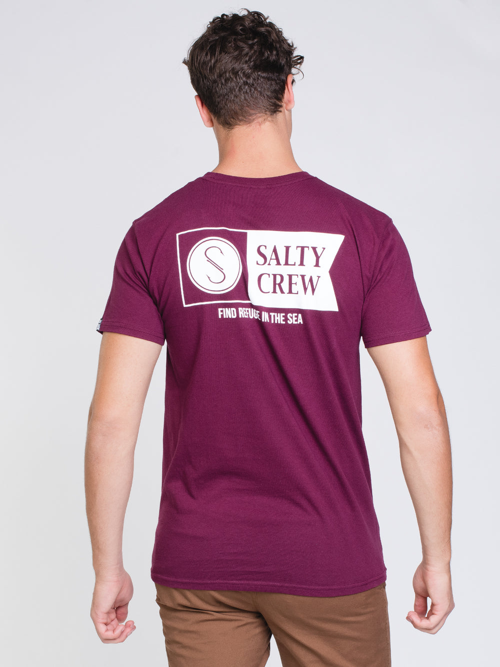 SALTY CREW ALPHA SHORT SLEEVE T-SHIRT  - CLEARANCE