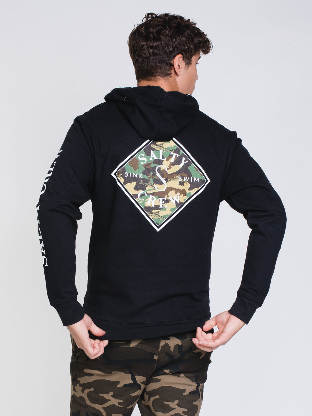 SALTY CREW LATITUDE PULLOVER HOODIE  - CLEARANCE