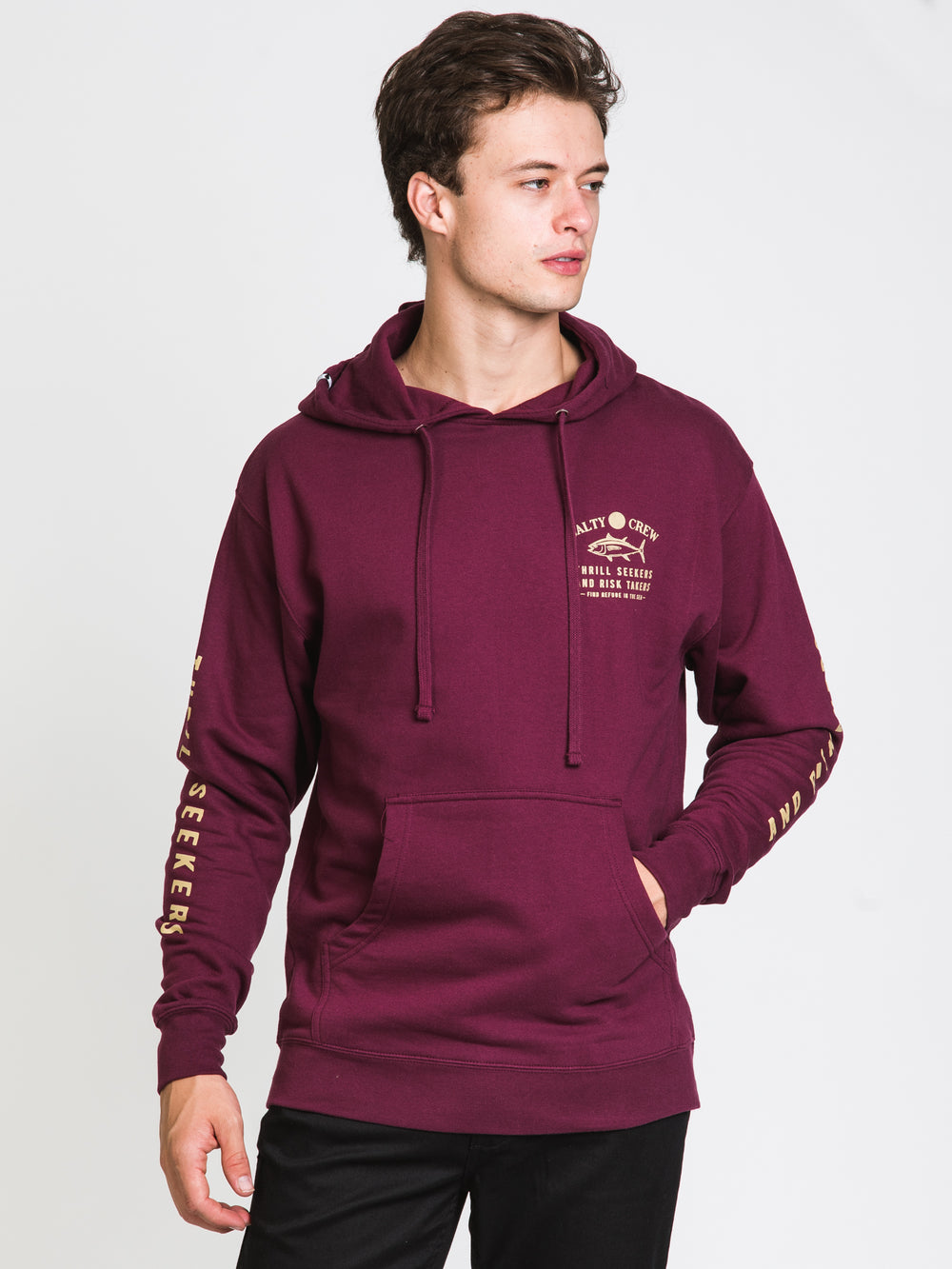 SALTY CREW FISHMONGER PULLOVER HOODIE  - CLEARANCE