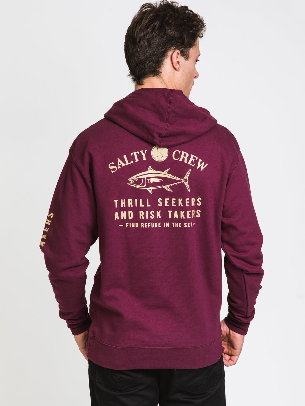 SALTY CREW FISHMONGER PULLOVER HOODIE  - CLEARANCE
