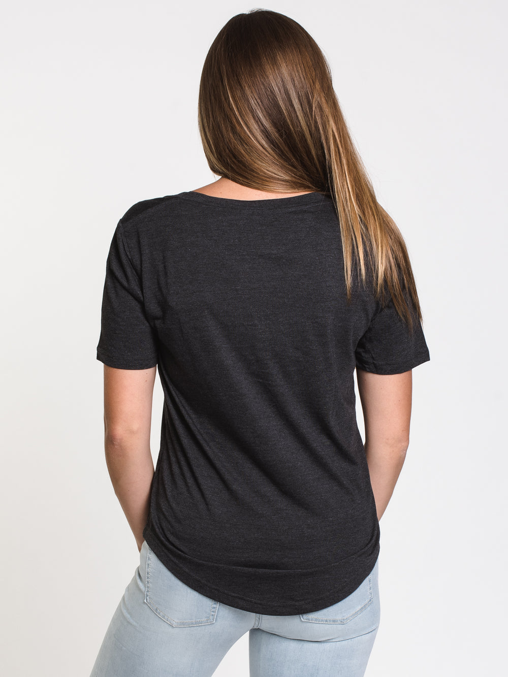 TENTREE V-NECK CORK PATCH T-SHIRT  - CLEARANCE