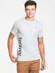 TENTREE VERTICAL TENTREE T-SHIRT-GRY - CLEARANCE - Boathouse