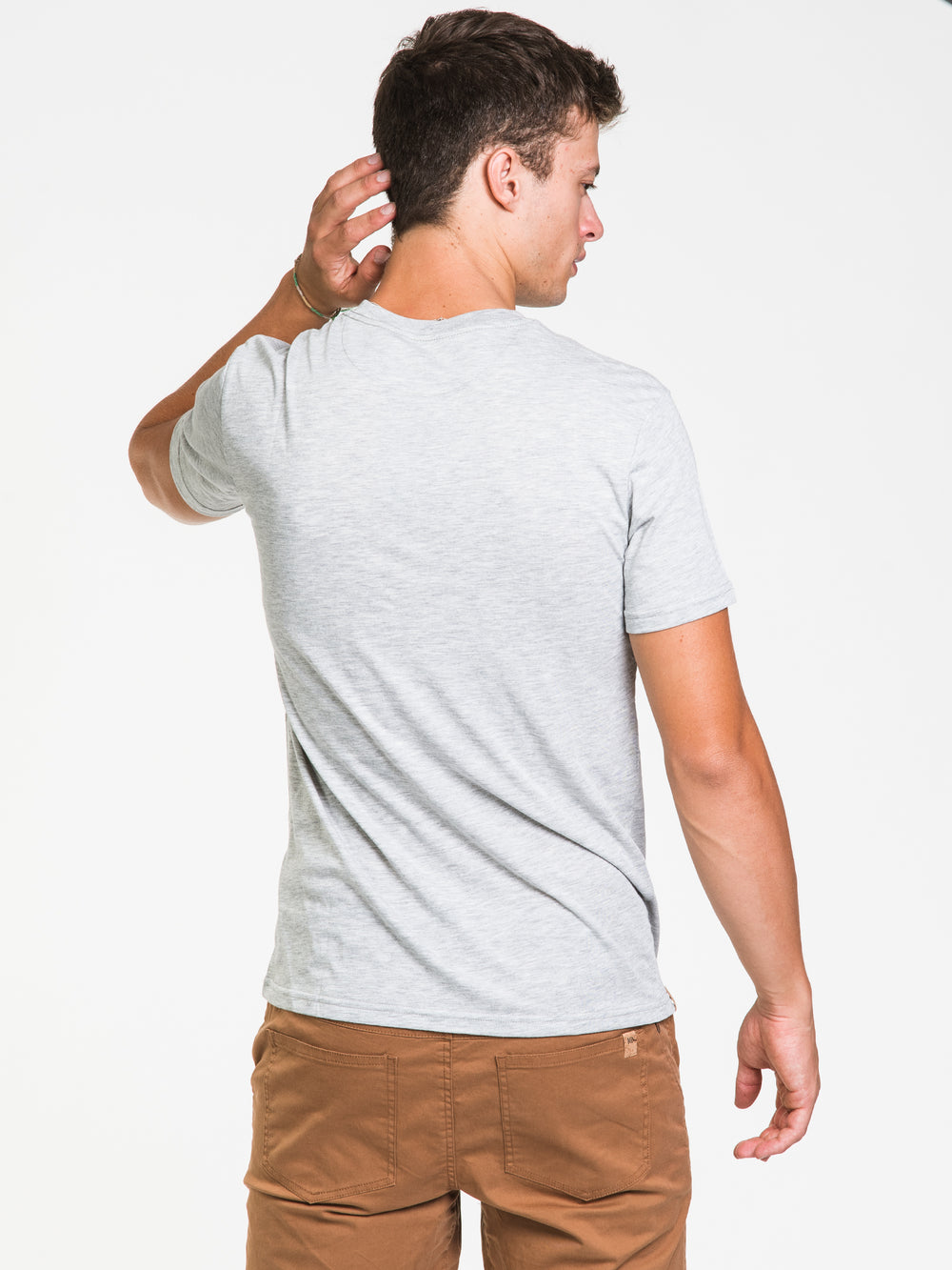 VERTICAL TENTREE T-SHIRT-GRY - CLEARANCE