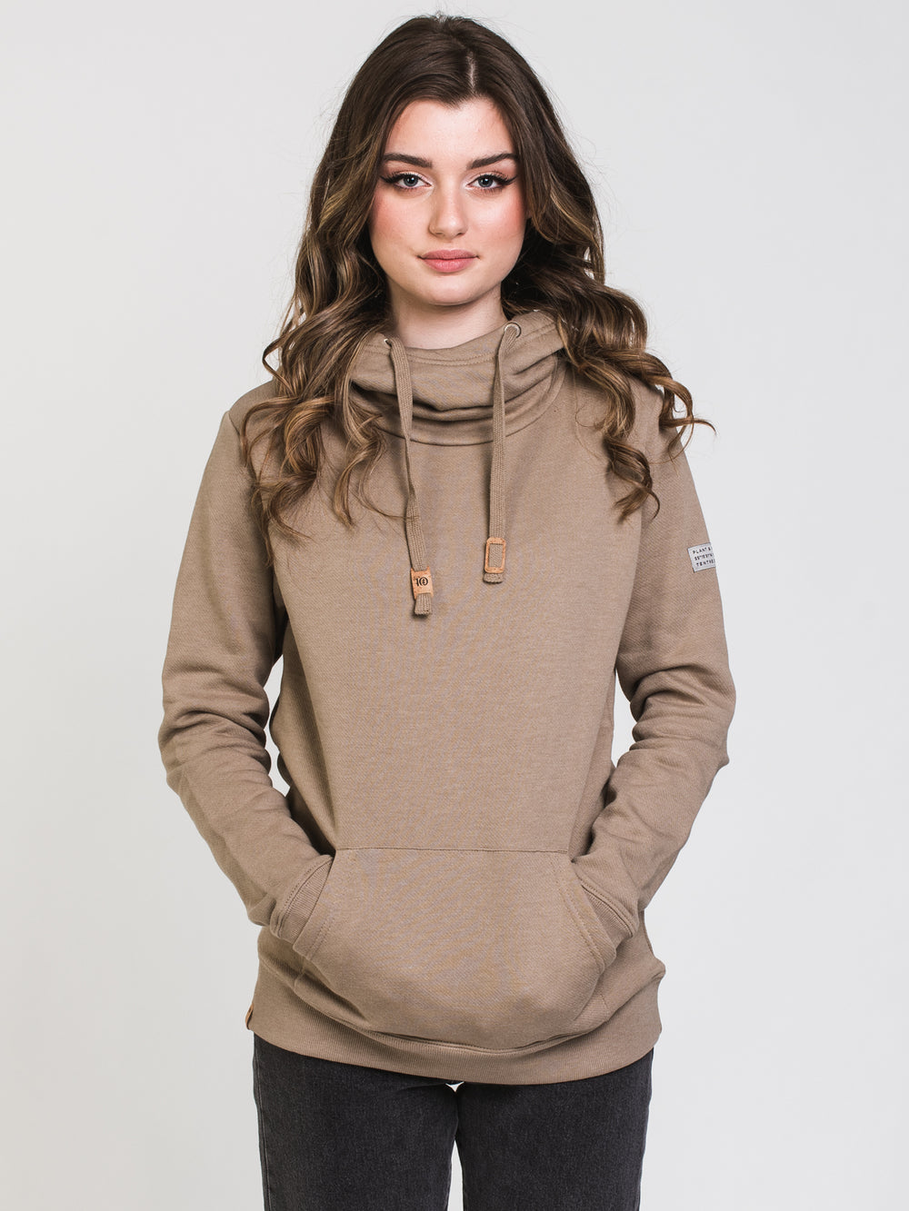 TENTREE BANSHEE PLANT PATCH PULLOVER HOODIE - CLEARANCE