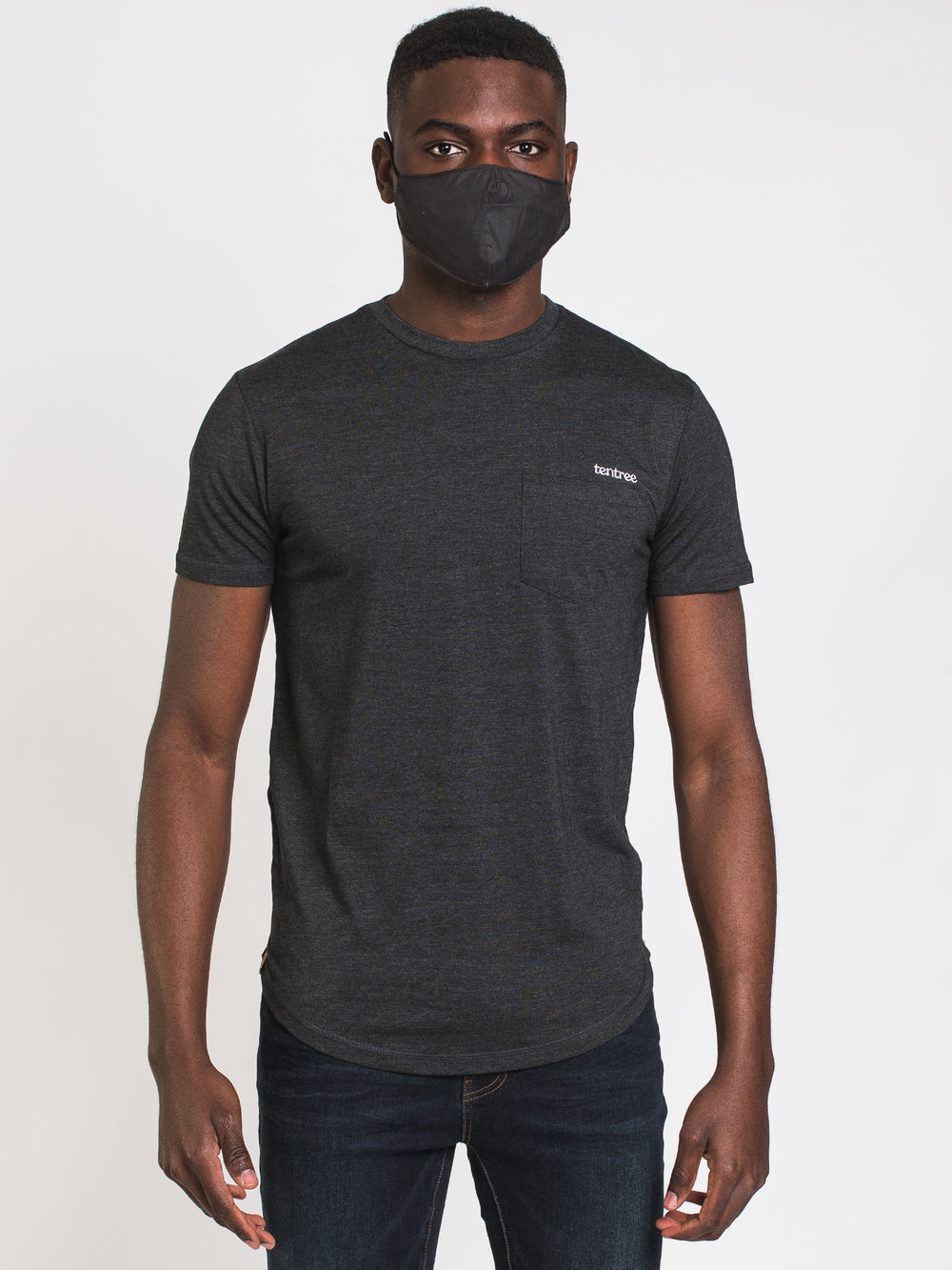 TENTREE EMBROIDERED POCKET T-SHIRT  - CLEARANCE