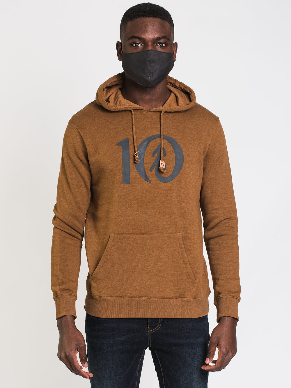 TENTREE RIASED RUBBER LARGE LOGO PULLOVER HOODIE - CLEARANCE
