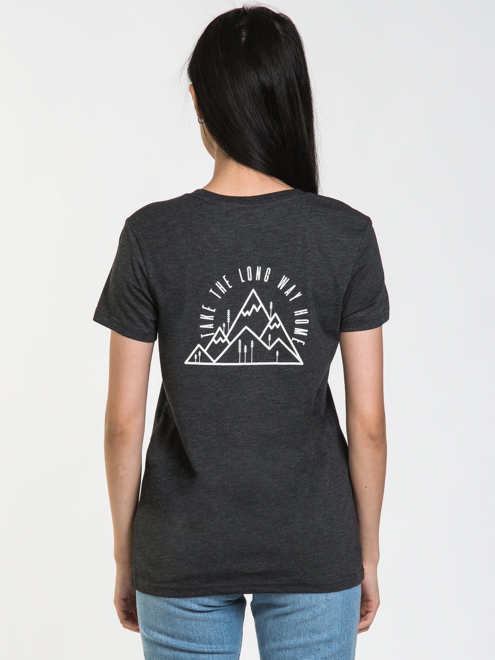 TENTREE TAKE THE LONG WAY HOME T-SHIRT - CLEARANCE