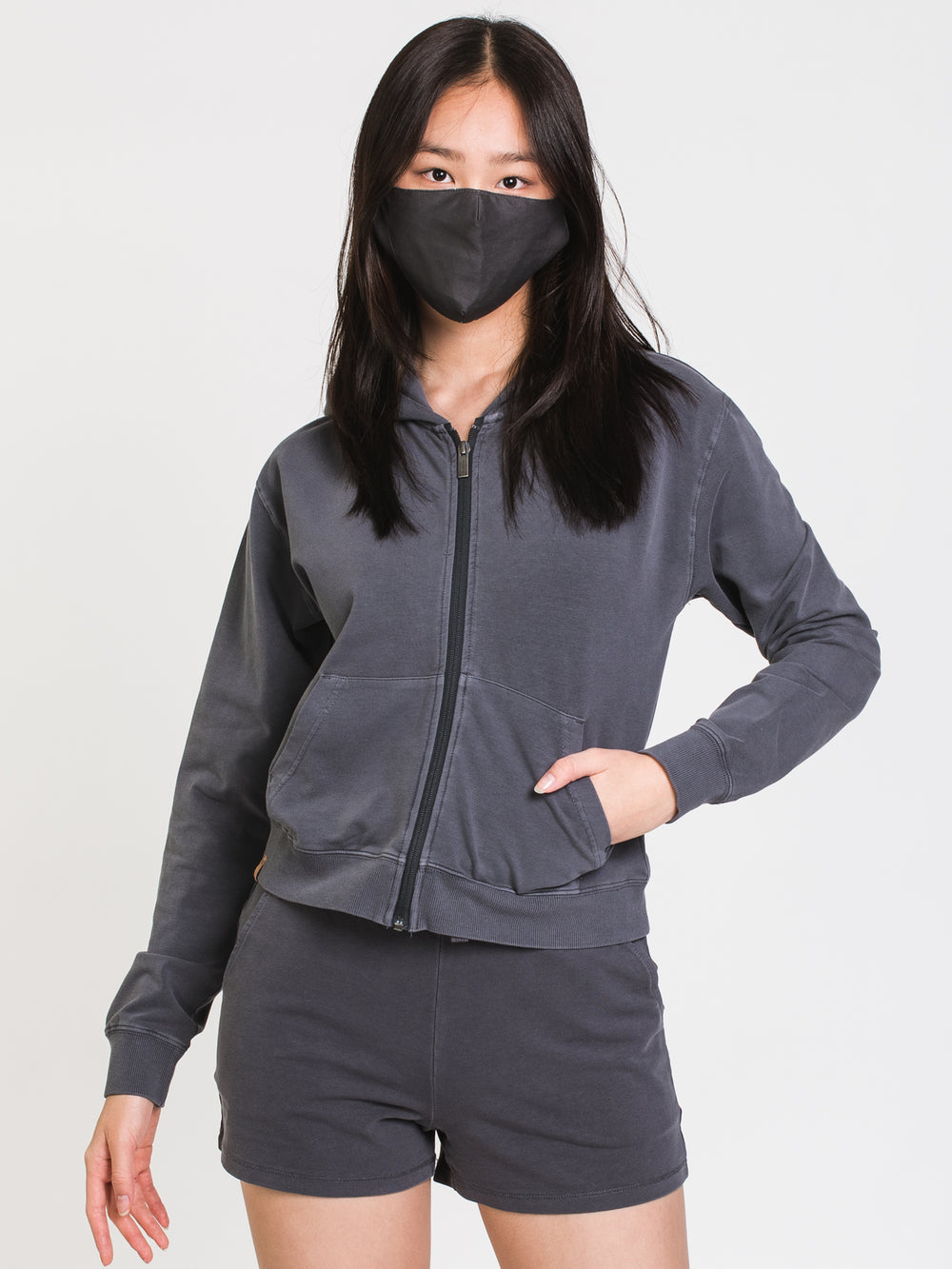 TENTREE FRENCH TERRY BOYFRIEND ZIP HOODIE  - CLEARANCE