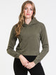 TENTREE TENTREE FRENCH TERRY CROPPED PULLOVER HOODIE - CLEARANCE - Boathouse