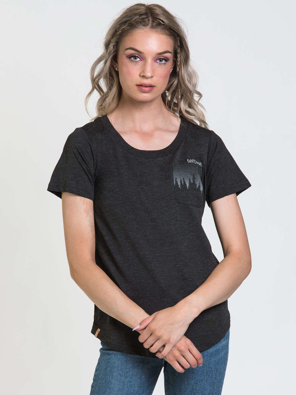 TENTREE LEFT CHEST JUNIPER POCKET TEE - CLEARANCE
