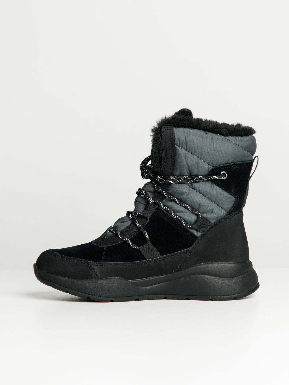 WOMENS TIMBERLAND BOROUGHS MID LACE-UP WINTER WATERPROOF BOOT