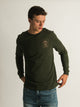 TIMBERLAND TIMBERLAND CHEST STACK LONG SLEEVE LOGO T-SHIRT - Boathouse