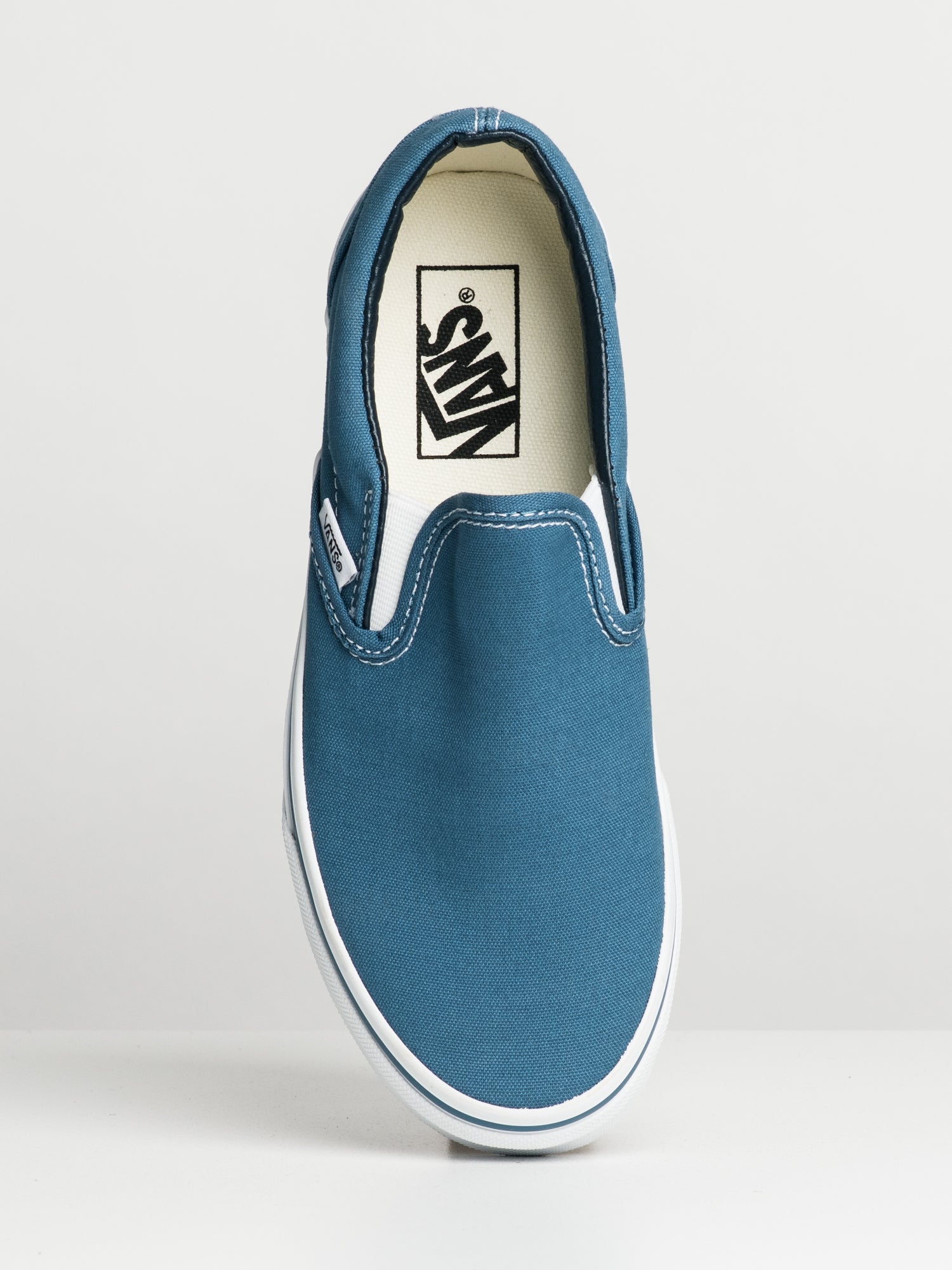 Navy slip 2025 on vans womens