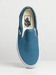 VANS WOMENS VANS CLASSIC SLIP-ON NAVY CANVAS SHOES - CLEARANCE - Boathouse