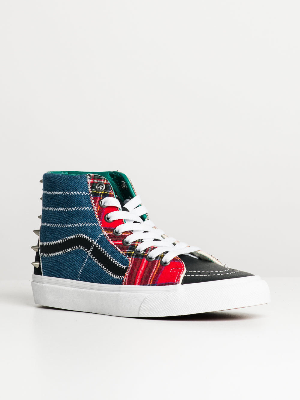 WOMENS VANS SK8 HI TARTAN DAZE SNEAKER - CLEARANCE