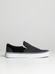 VANS MENS CL SLIP ON - SUITING BLACK - CLEARANCE - Boathouse