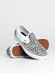 VANS WOMENS CLASSIC SLIP ON - PYTHON WHITE - CLEARANCE - Boathouse