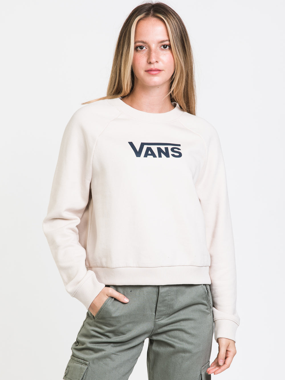 VANS FLYING V BOXY CREW PULLOVER - CLEARANCE