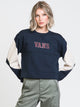 VANS VANS ACADEMY CROP CREW - CLEARANCE - Boathouse