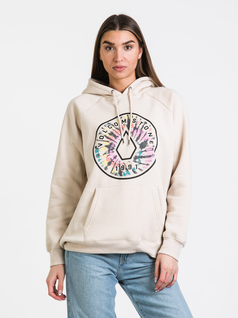 VOLCOM TRULY STOKED BOYFRIEND HOODIE - CLEARANCE