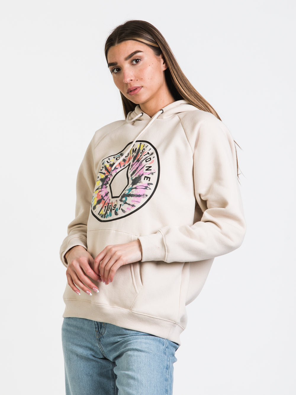 VOLCOM TRULY STOKED BOYFRIEND HOODIE - CLEARANCE