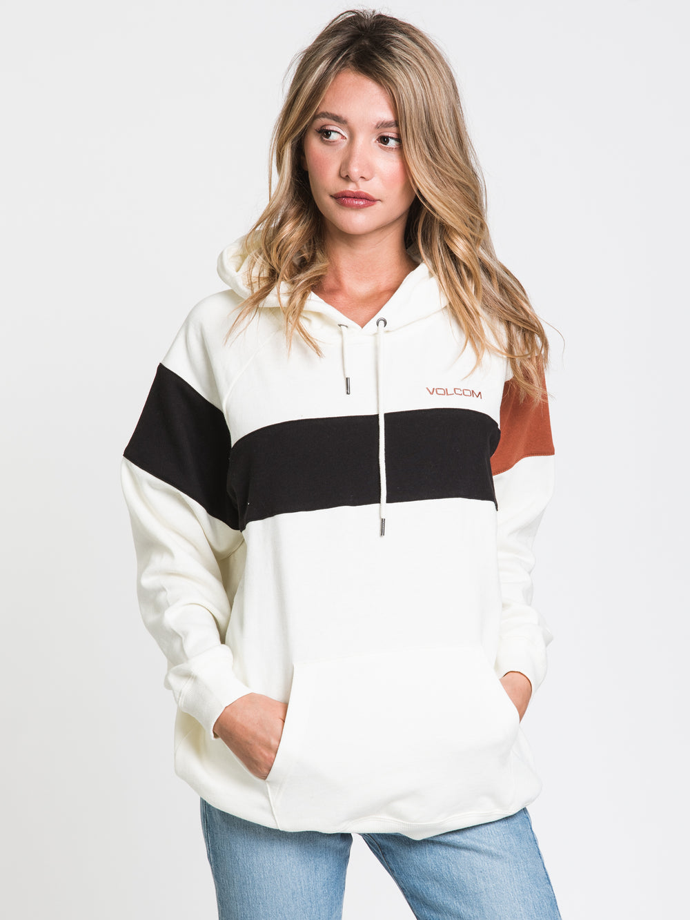 VOLCOM MADLY YOURS PULLOVER HOODIE - CLEARANCE