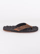 VOLCOM MENS VOLCOM RECLINER LEATHER SANDALS - CLEARANCE - Boathouse