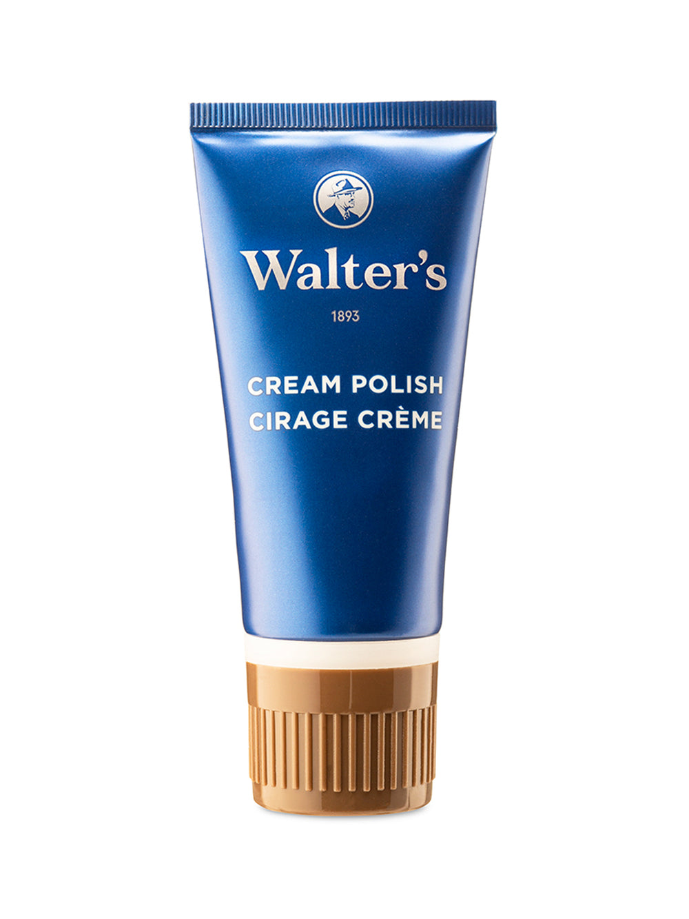 WALTER SHOE CARE CREAM POLISH - BROWN - CLEARANCE