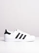 ADIDAS WOMENS SUPERSTAR W WHITE/BLACK SNEAKERS - CLEARANCE - Boathouse