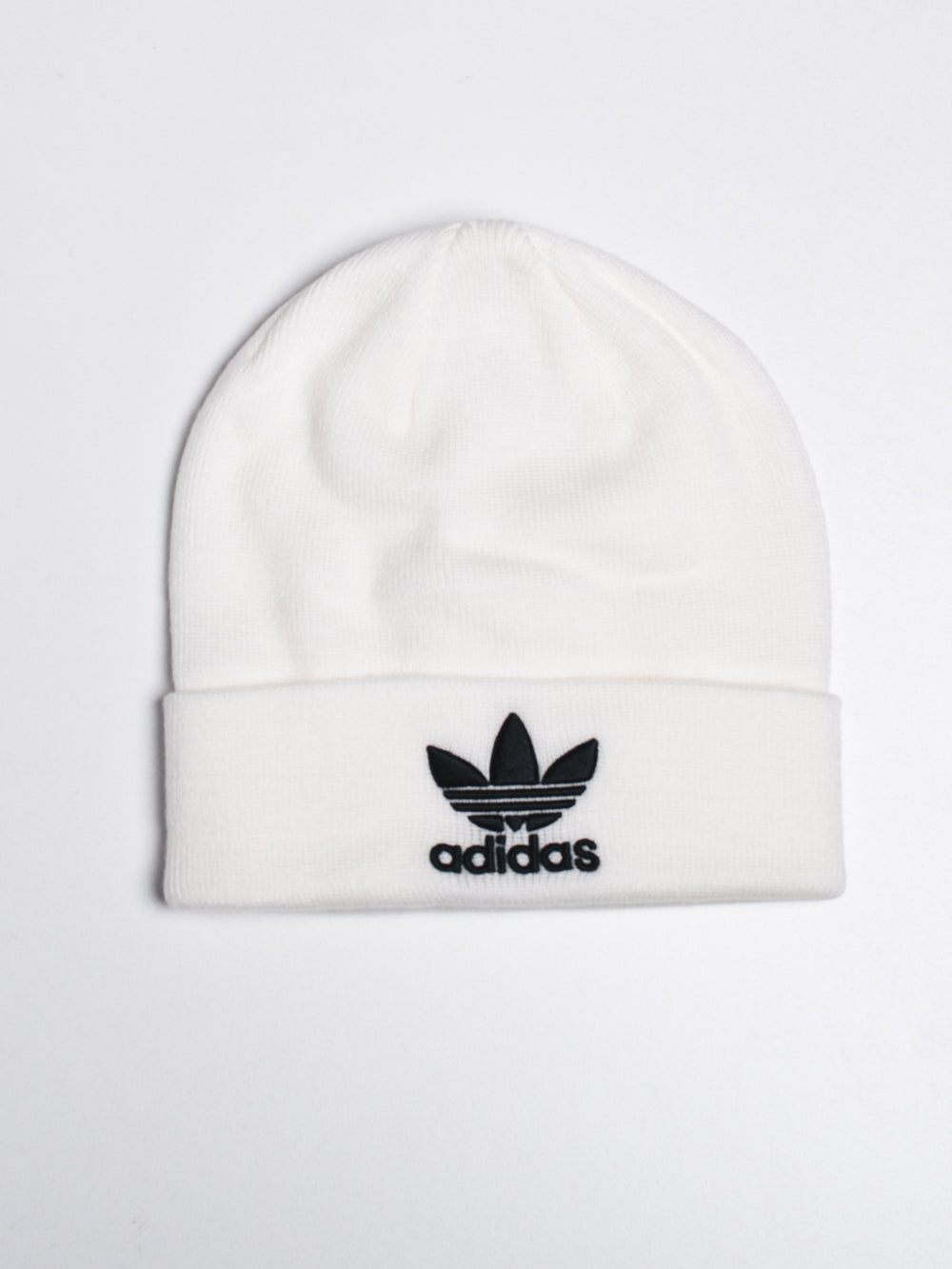 TREFOIL BEANIE - WHITE - CLEARANCE