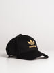 ADIDAS AC GOLD BB HAT - BLACK/GOLD - CLEARANCE - Boathouse