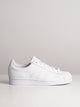 ADIDAS WOMENS SUPERSTAR - WHITE/WHITE - CLEARANCE - Boathouse