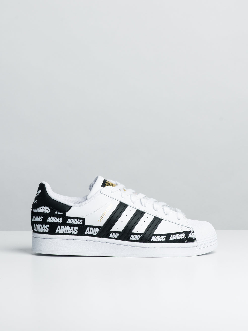 MENS ADIDAS SUPERSTAR SNEAKERS - WHITE/BLACK - CLEARANCE