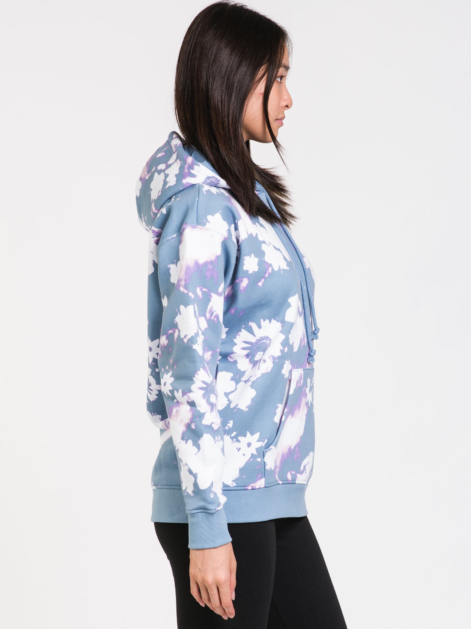 Adidas originals store blue floral hoodie