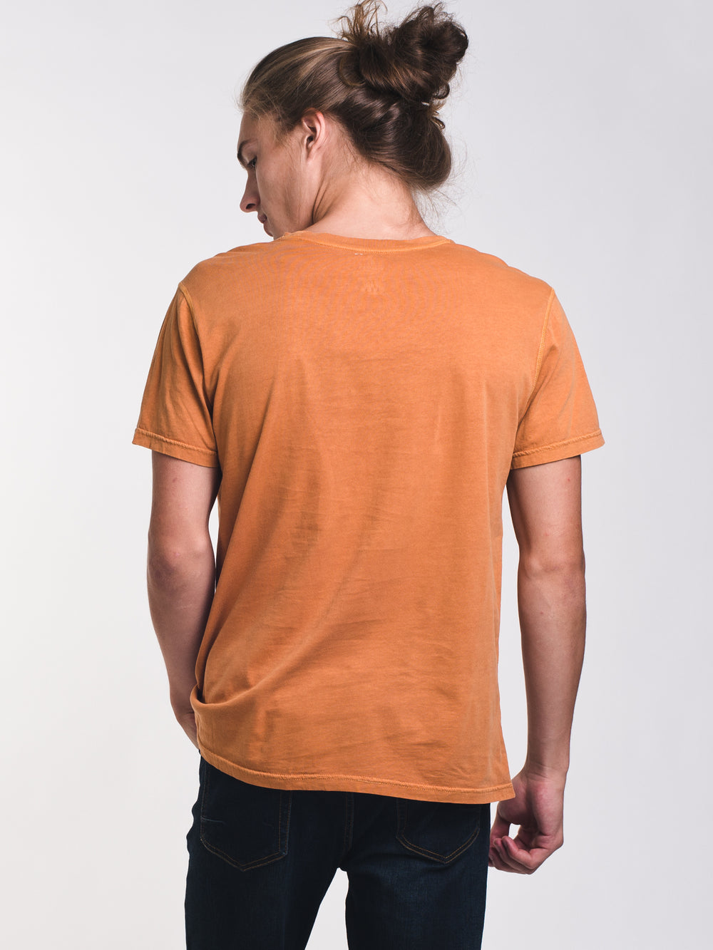 MENS VICTOR GARMENT CREW - AMBER - CLEARANCE