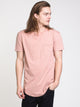 BOATHOUSE MENS LONGLINE T - PINK - CLEARANCE - Boathouse